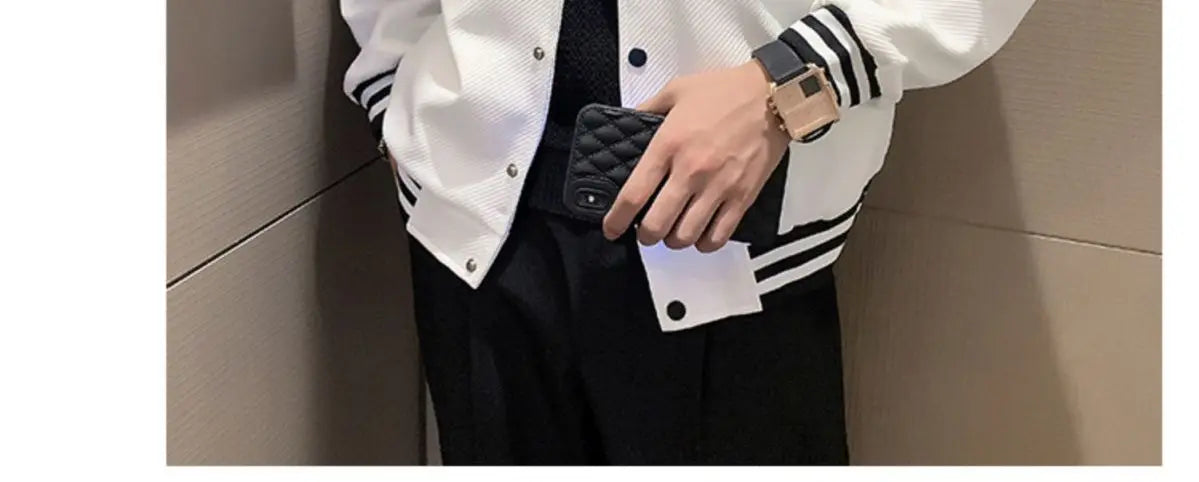 Veste d'uniforme de Baseball pour hommes, nouvelle marque tendance, veste lourde, vêtements décontractés à la mode pour printemps et automne