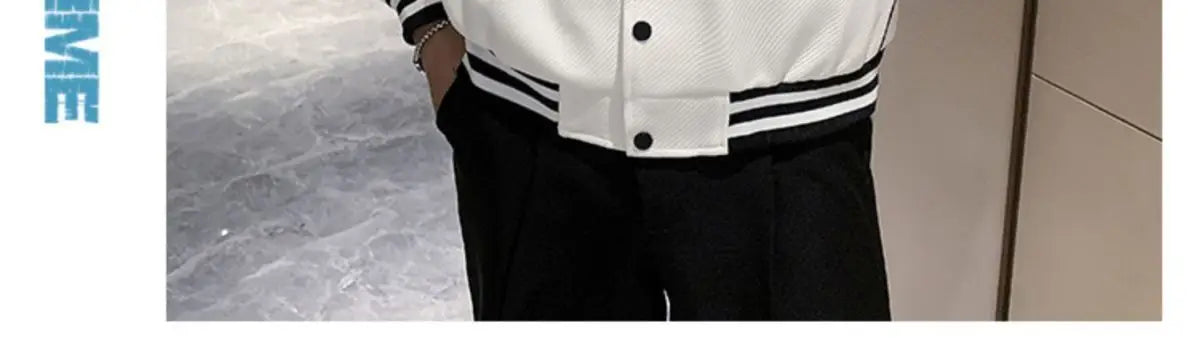 Veste d'uniforme de Baseball pour hommes, nouvelle marque tendance, veste lourde, vêtements décontractés à la mode pour printemps et automne
