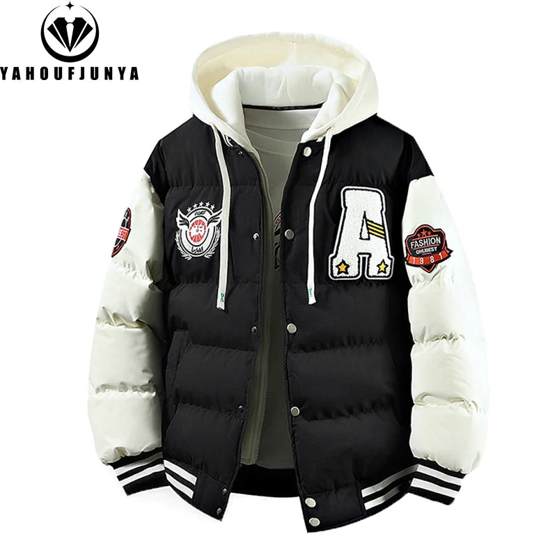 2025 nouveau hiver hommes en plein air coupe-vent chaud voyage veste hommes automne à capuche décontracté mode Sport marque veste ample mâle manteau haut