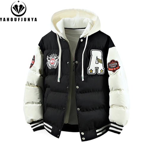 2025 nouveau hiver hommes en plein air coupe-vent chaud voyage veste hommes automne à capuche décontracté mode Sport marque veste ample mâle manteau haut