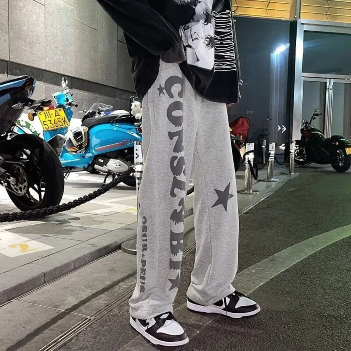 Nouveaux hommes pantalons de survêtement légers couleur unie Joggers impression hommes Baggy pantalon Streetwear pantalons longs hommes tendance polyvalent
