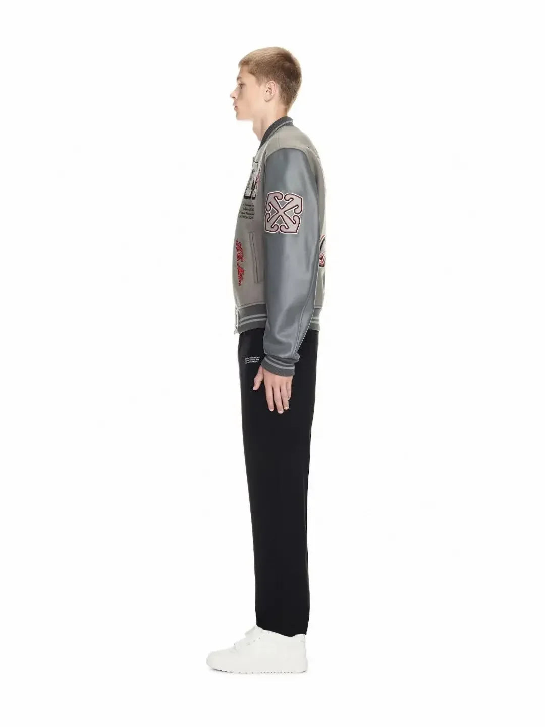 Uniformes de baseball en brique chaude avec lettres brodées lourdes pour hommes et femmes, hauts américains d'automne et d'hiver, tendance de la mode rétro
