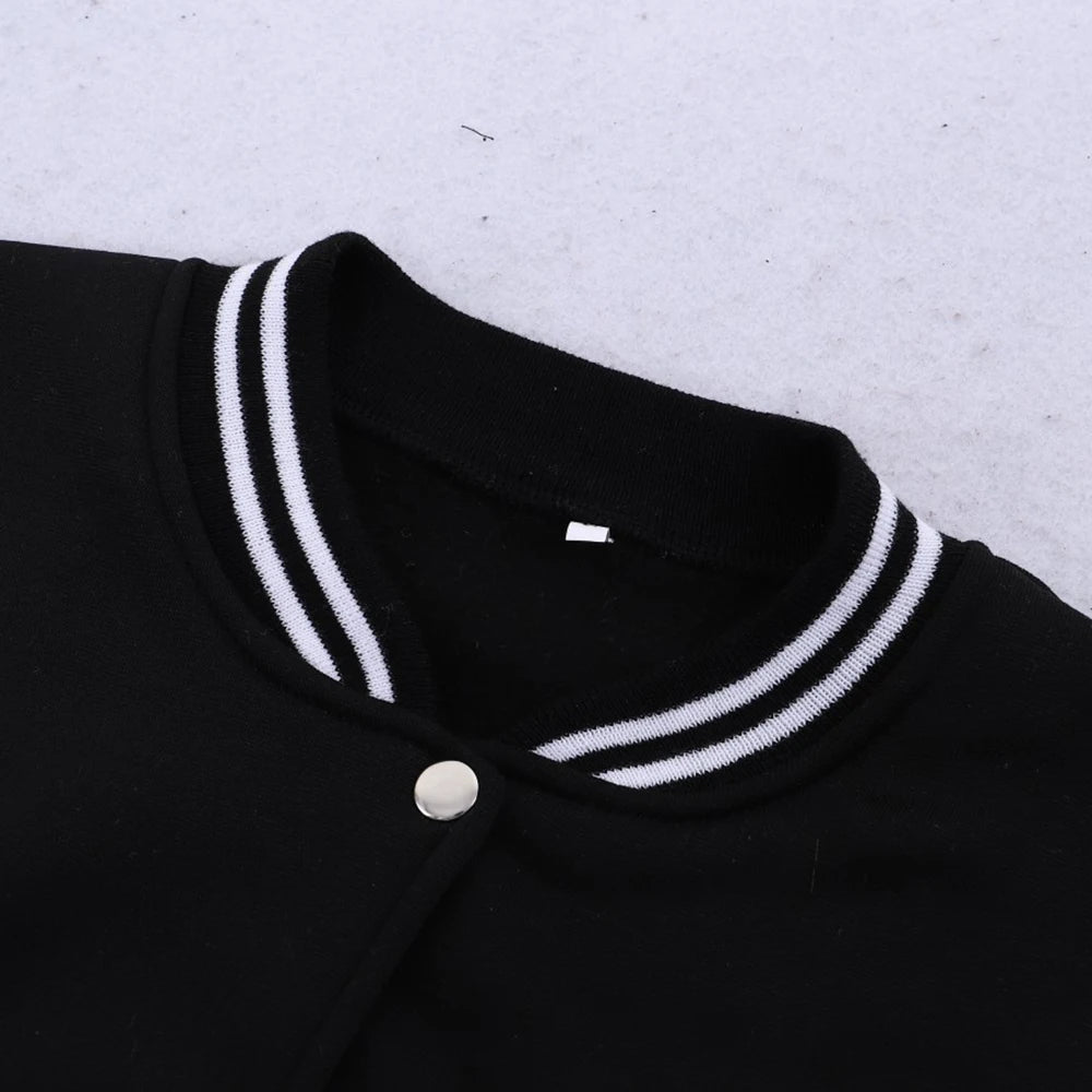 Veste imprimée New York Art Letter 23 pour femme, Harajuku Smile Baseball Jersey, Button Personality Streetwear, Vintage At Clothing