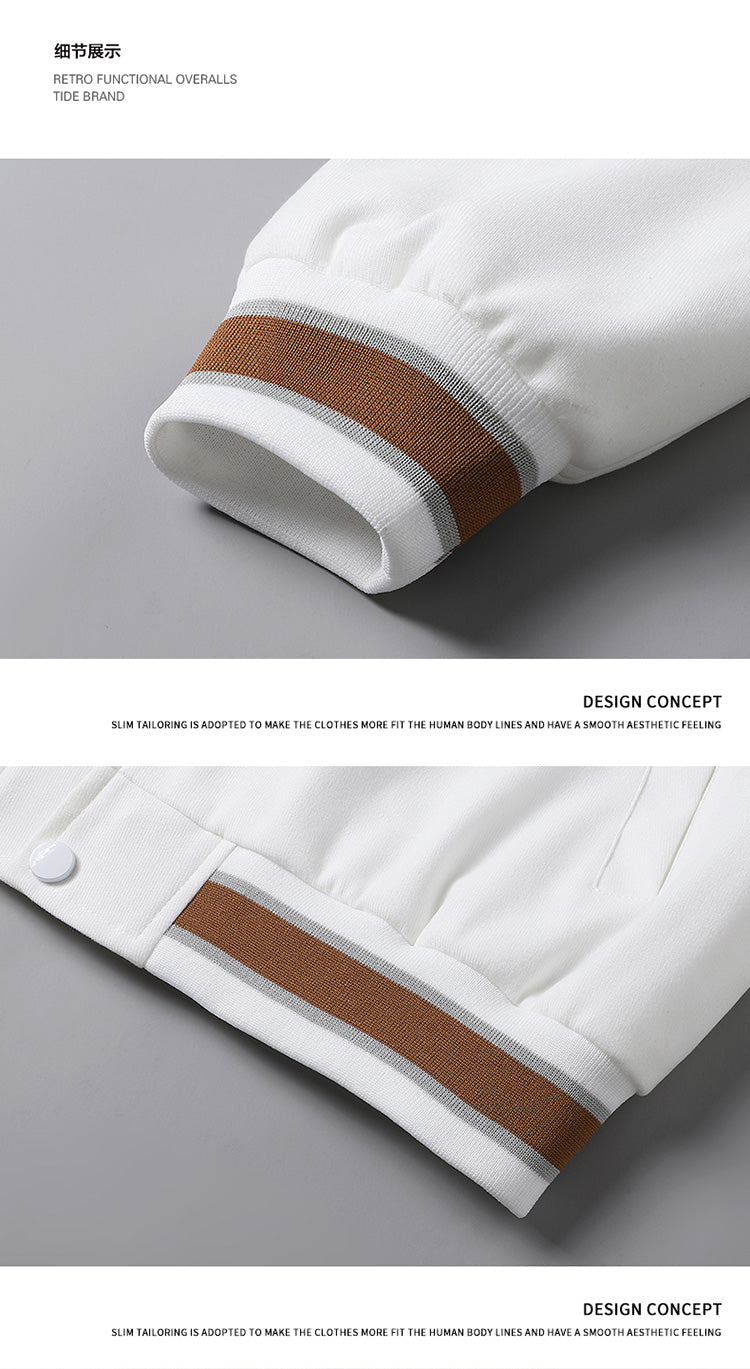 ChimBrand-Veste d'uniforme de baseball universitaire pour hommes et femmes, veste à capuche pour étudiants, grande taille, tout match, automne, haute qualité, nouveau