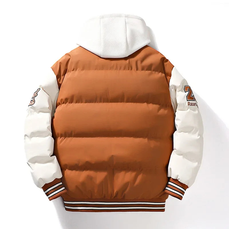 Veste rembourrée en coton pour hommes et femmes, vêtements de rue, manteau de haute qualité, grand, hiver, nouveau, 2023