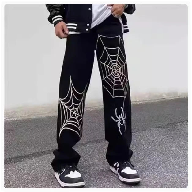Pantalon de sport à jambes larges pour hommes et femmes, pantalon décontracté, ample, mince, droit, style Vibe, rue haute, tendance estivale, nouveau