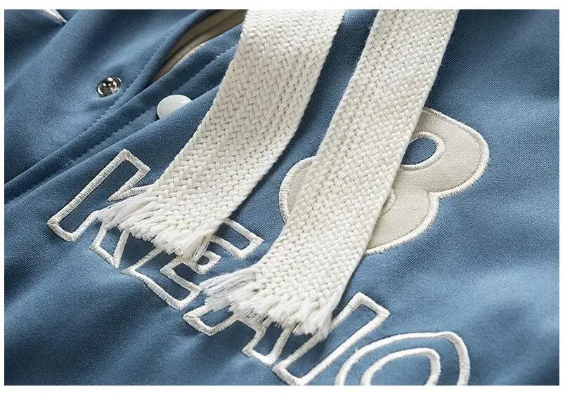 Vestes de Baseball à capuche pour hommes, Streetwear tendance, nouvelle mode polaire chaude d'hiver, faux manteaux deux pièces amples et décontractés 3XL