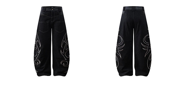 Jean de rue pour hommes, couleur unie, poche tridimensionnelle, ceinture réglable, Denim décontracté, pantalon Cargo droit