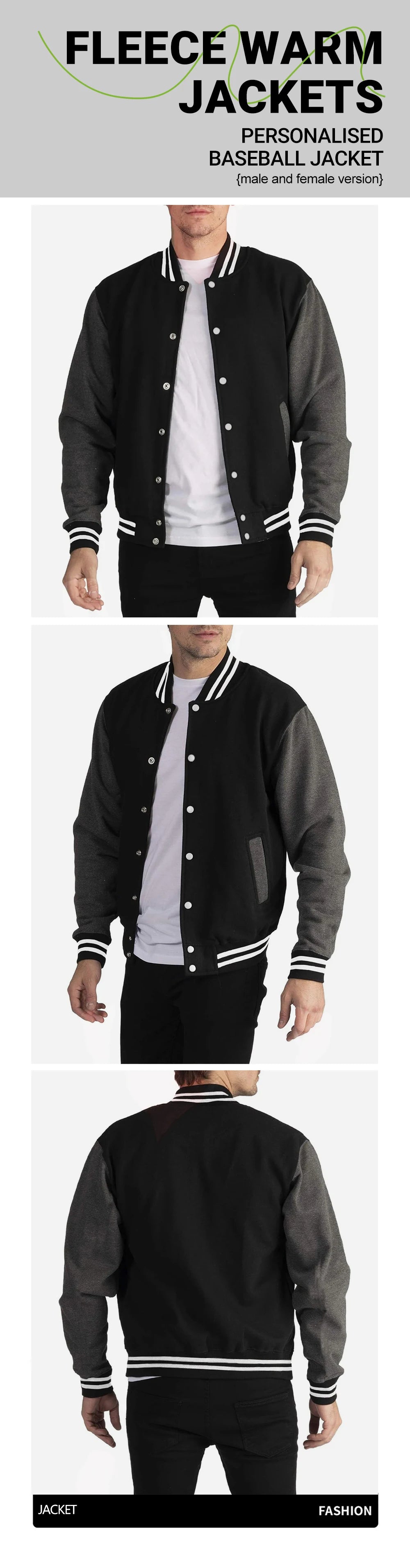 Sweat à capuche avec doublure en fourrure pour homme, The Place Where Dreamy Got, Uniforme de baseball, Lucky Number 23, Smile, Veste américaine, Printemps, Automne, Y-