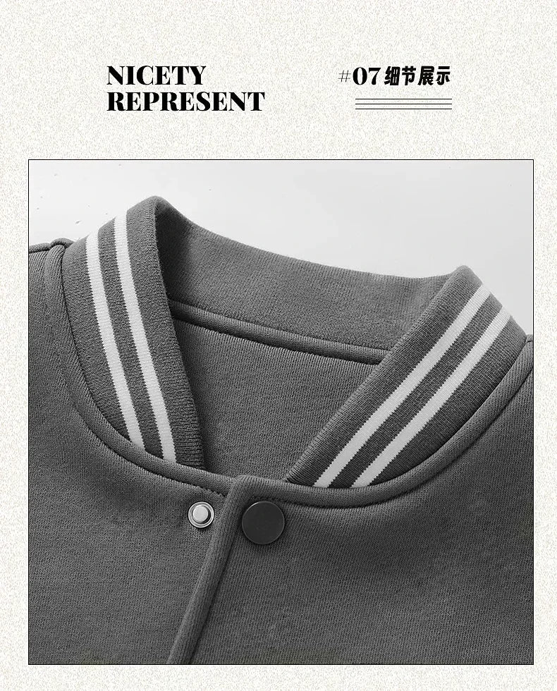 2025 nouvelle mode lâche mode Baseball vêtements mode mode veste de Baseball hommes décontracté confort veste haut tendance