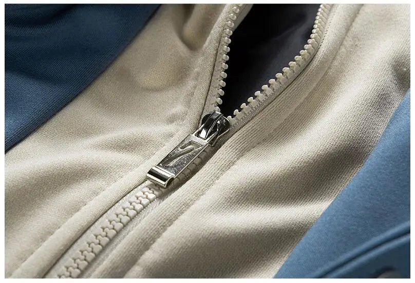 Nouvelle mode hommes Streetwear à capuche vestes de Baseball polaire chaud hiver vestes mâle faux deux pièces lâche manteaux décontractés 3XL