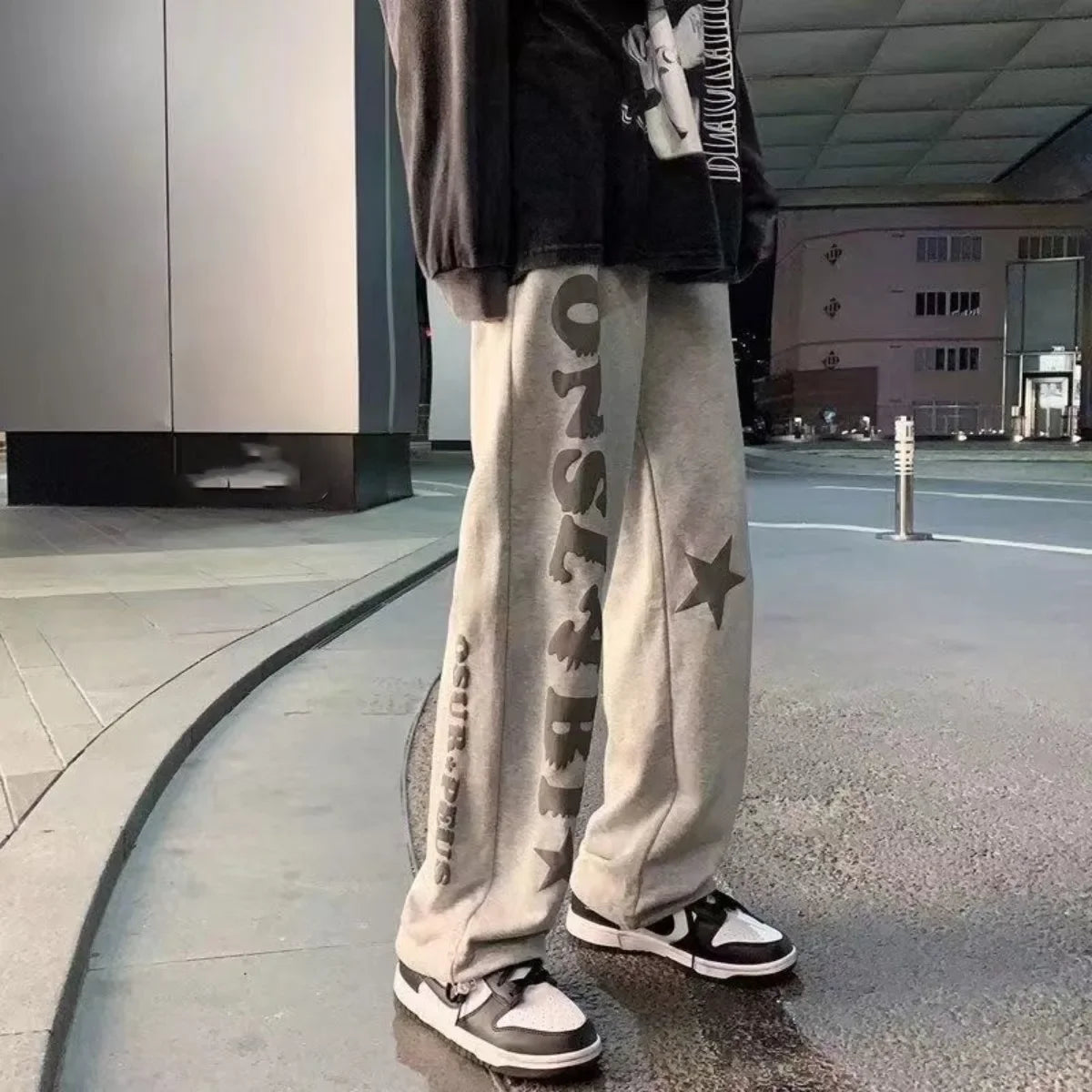 Nouveaux hommes pantalons de survêtement légers couleur unie Joggers impression hommes Baggy pantalon Streetwear pantalons longs hommes tendance polyvalent